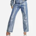 silberne jeans 2000er