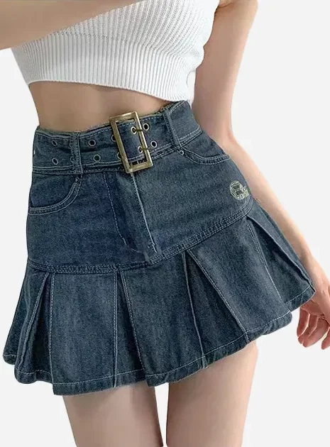 Jeans Skirt Y2K