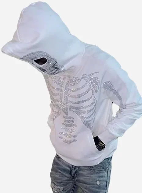 Y2K Skeleton Hoodie