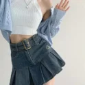 Jeans Skirt Y2K