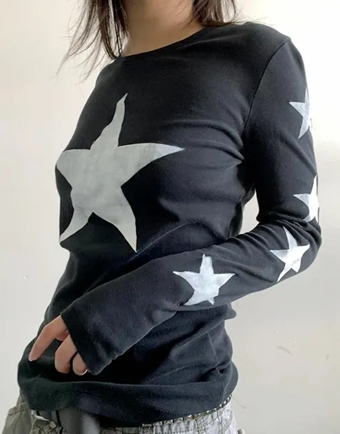 Star Shirt Y2K