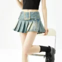 Y2K Jeans Skirt