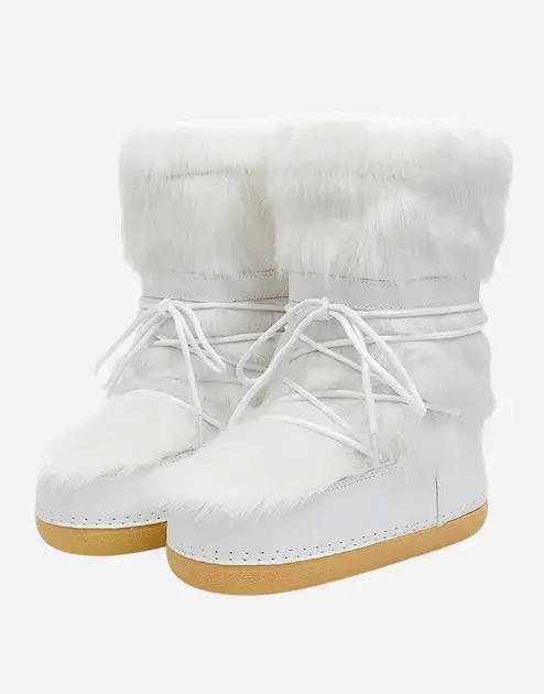 Y2K Fluffy Boots