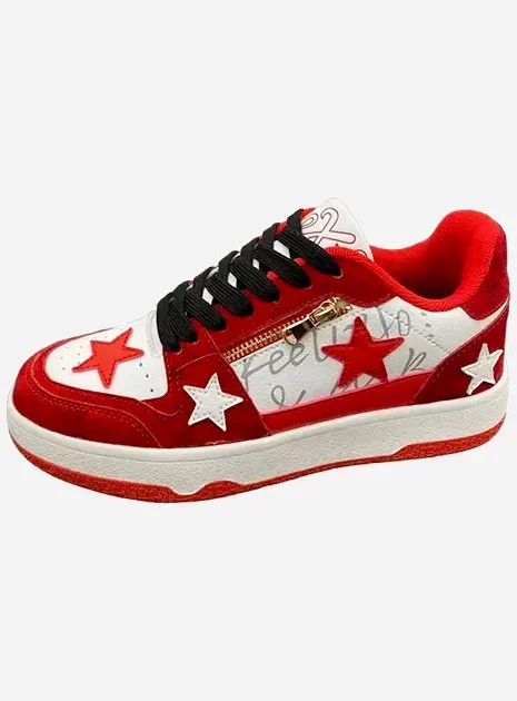 Red Y2K Shoes