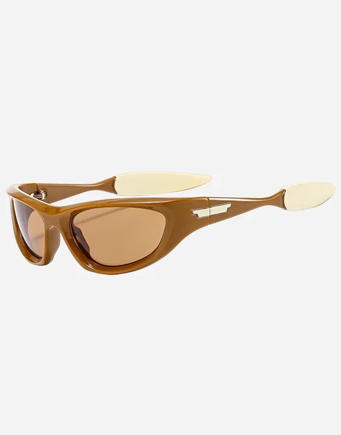 Brown Y2K Sunglasses