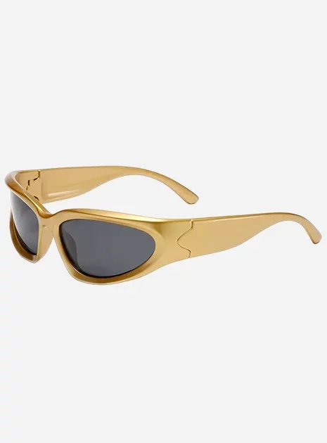 Gold Y2K Sunglasses