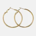 Y2K Gold Hoop Earrings