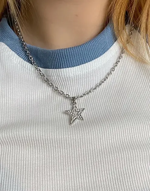 Star Necklace Y2K