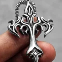 Y2K Gothic Cross Necklace